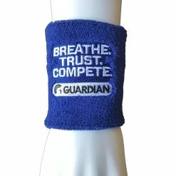 Guardian Baseball Brandon Guyer Mindset Series WIN Wrist Bands Terry Cloth (Navy) -Cbc Pro Wood Sales gb writsband navy2