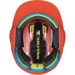 Rawlings MACH Series Matte Baseball Batting Helmet (Orange) -Cbc Pro Wood Sales machsr bo 10 1