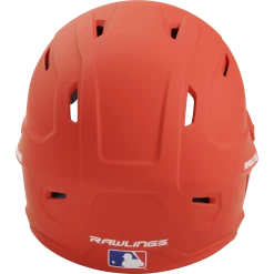 Rawlings MACH Series Matte Baseball Batting Helmet (Orange) -Cbc Pro Wood Sales machsr bo 2 1