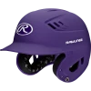 Rawlings R16 Velo Series Matte Baseball Batting Helmet (Purple) 2 Rawlings R16 Velo Series Matte Baseball Batting Helmet (Purple) -Cbc Pro Wood Sales r16mj pu 3quarterleft