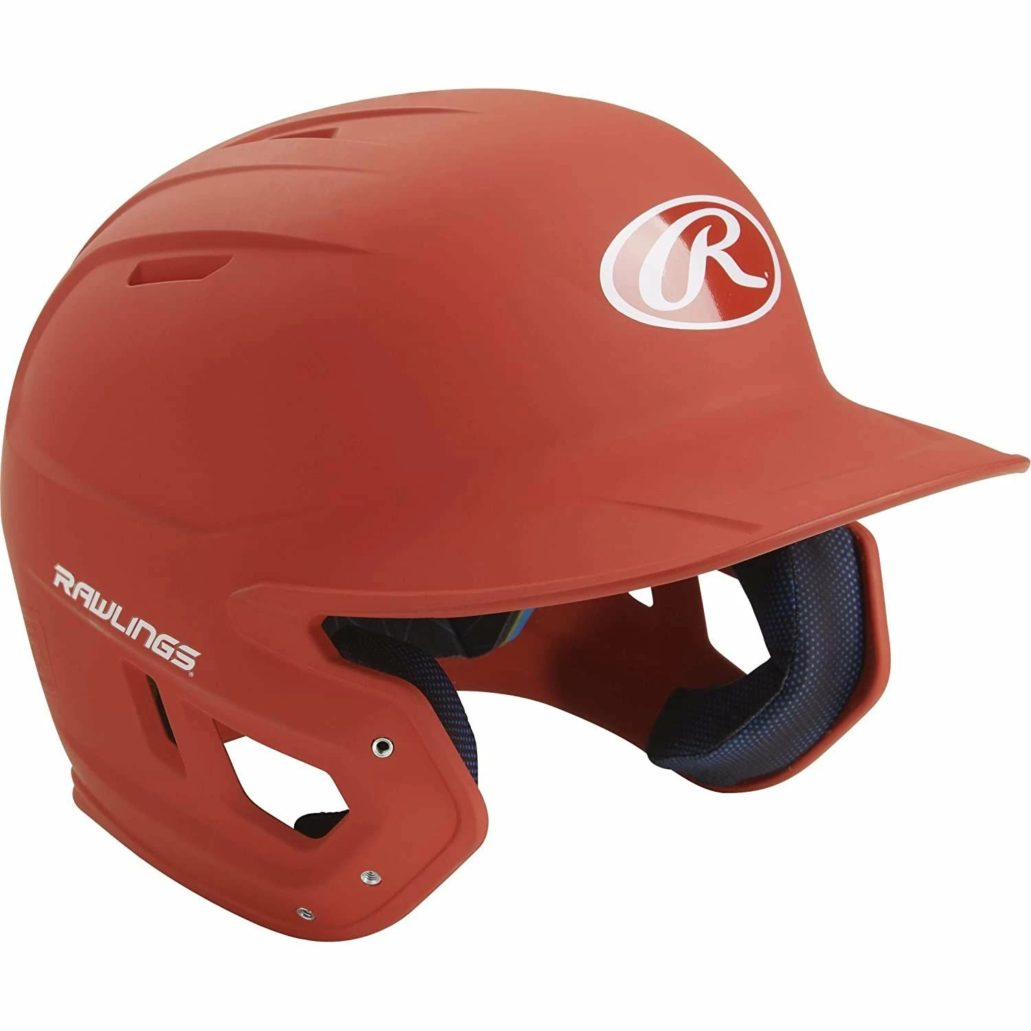 Rawlings Mach Matte Baseball Batting Helmet Junior & Senior Adult Size (Burnt Orange) 4 Rawlings Mach Matte Baseball Batting Helmet Junior & Senior Adult Size (Burnt Orange) - Image 2