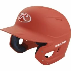 Rawlings Mach Matte Baseball Batting Helmet Junior & Senior Adult Size (Burnt Orange) 12 Rawlings Mach Matte Baseball Batting Helmet Junior & Senior Adult Size (Burnt Orange) -Cbc Pro Wood Sales raws mach bo7 sr 2 1