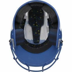 Rawlings Mach Ice Fastpitch Softball Batting Helmet With Face Guard (White/Royal) 12 Rawlings Mach Ice Fastpitch Softball Batting Helmet With Face Guard (White/Royal) -Cbc Pro Wood Sales raws msb13j wr 4 1