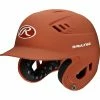 Rawlings R16 Velo Series Matte Baseball Batting Helmet (Burnt Orange) -Cbc Pro Wood Sales raws r16mj mbo main