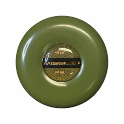 Stinger Missile 2 BBCOR 2022 2 5/8" Baseball Bat Drop -3 Matte (Military Green/Black/Gold Accents) -Cbc Pro Wood Sales stg missile 4 1