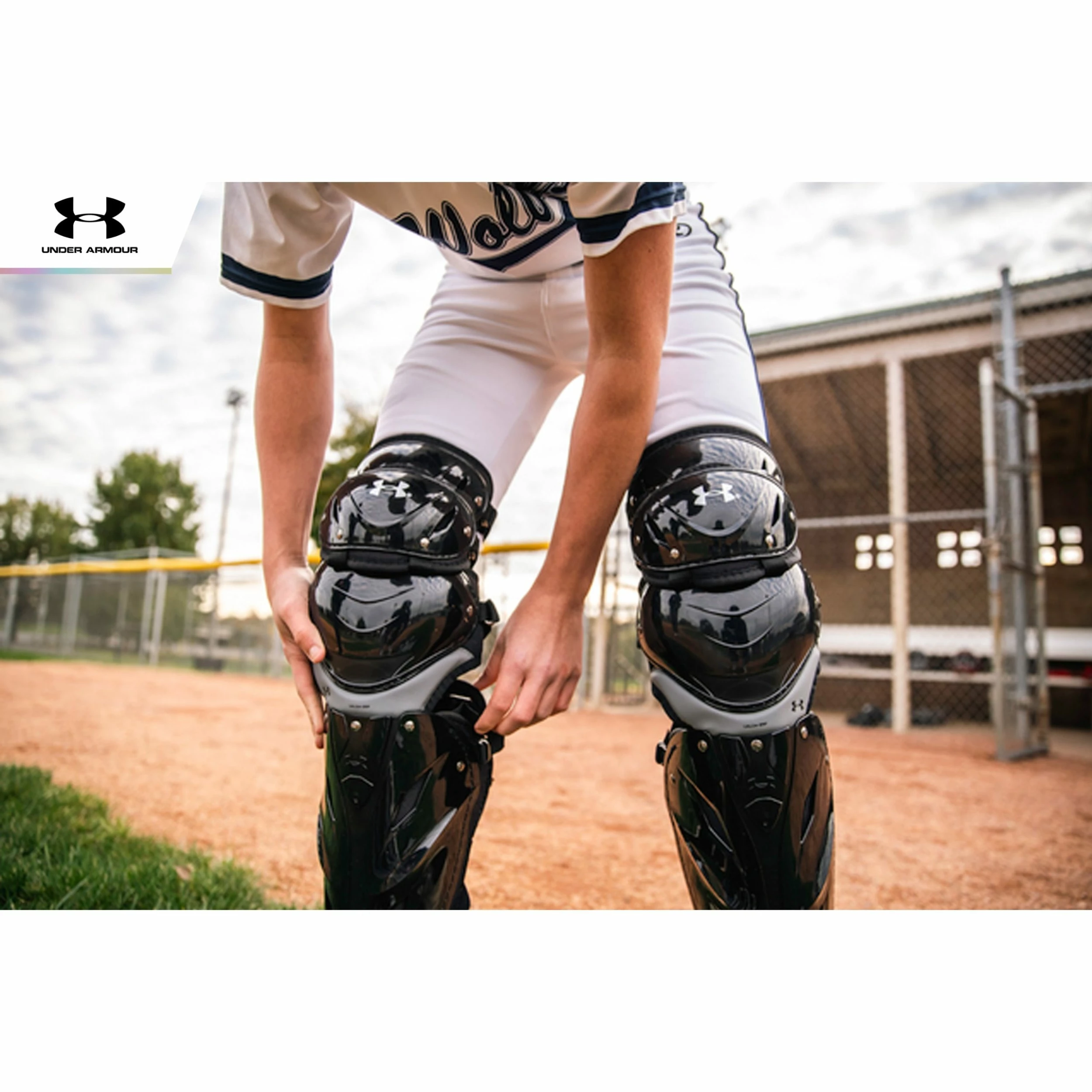 Under Armour Pro 4 NOCSAE Catcher's Equipment Gear Set Intermediate (Black) 8 Under Armour Pro 4 NOCSAE Catcher's Equipment Gear Set Intermediate (Black) - Image 6