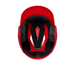 Evoshield XVT Matte Adult Baseball Batters Helmet (Scarlet) -Cbc Pro Wood Sales wtv7115sc 5 evo xvt batting helmet matte red 1